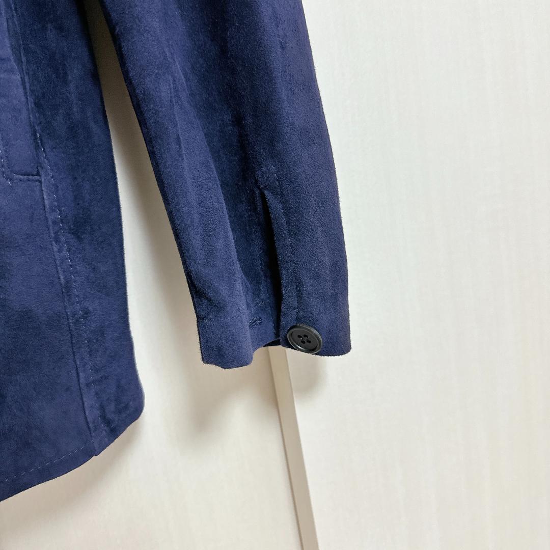【美品】emmeti レザージャケット 48 beams スウェード