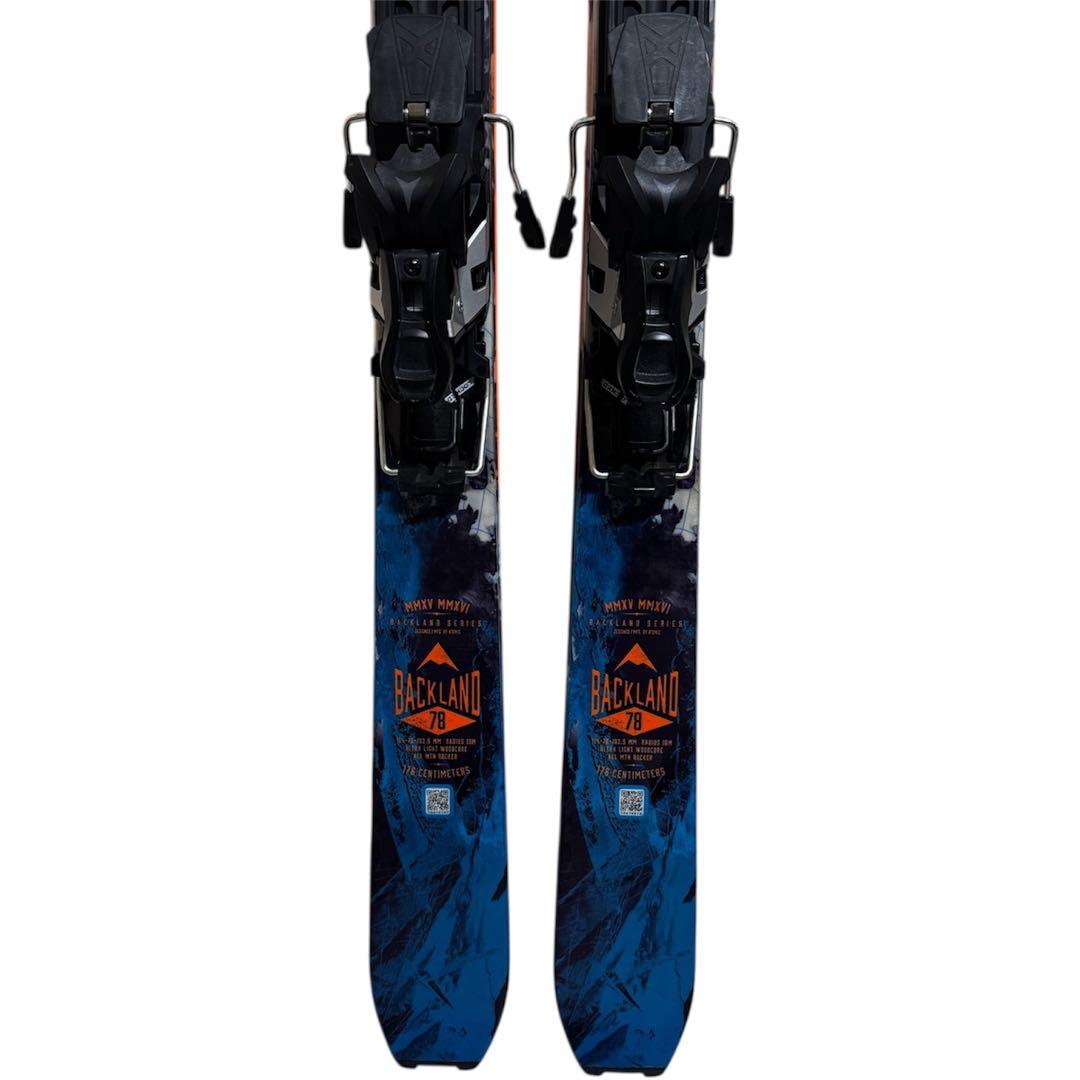 未使用品】Atomic BACKLAND78 176cm バックカントリースキー