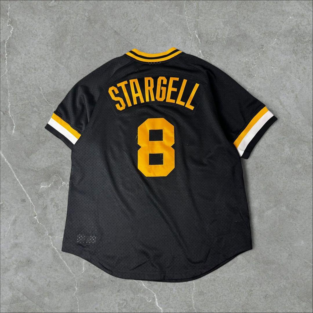 Mitchell&Ness MLB PIRATES ユニフォーム XL ブラック