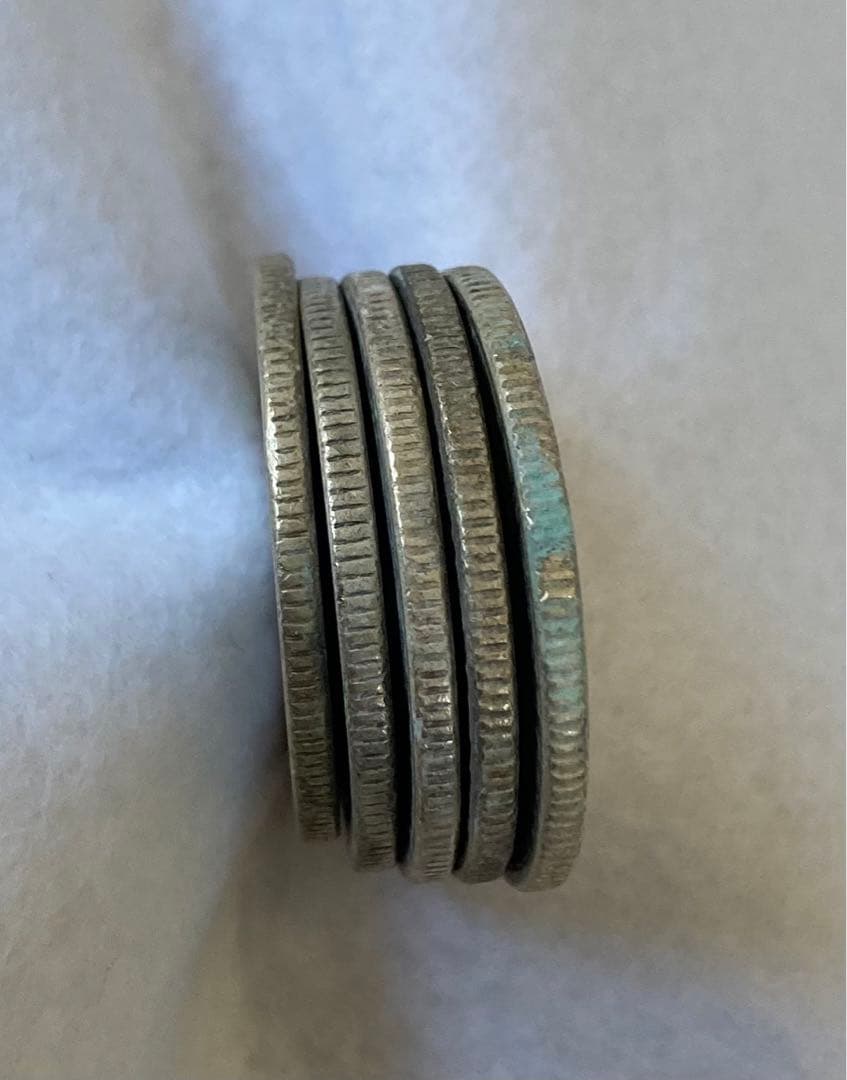 1959年～1964年　ワシントン　25セント銀貨　5枚セット