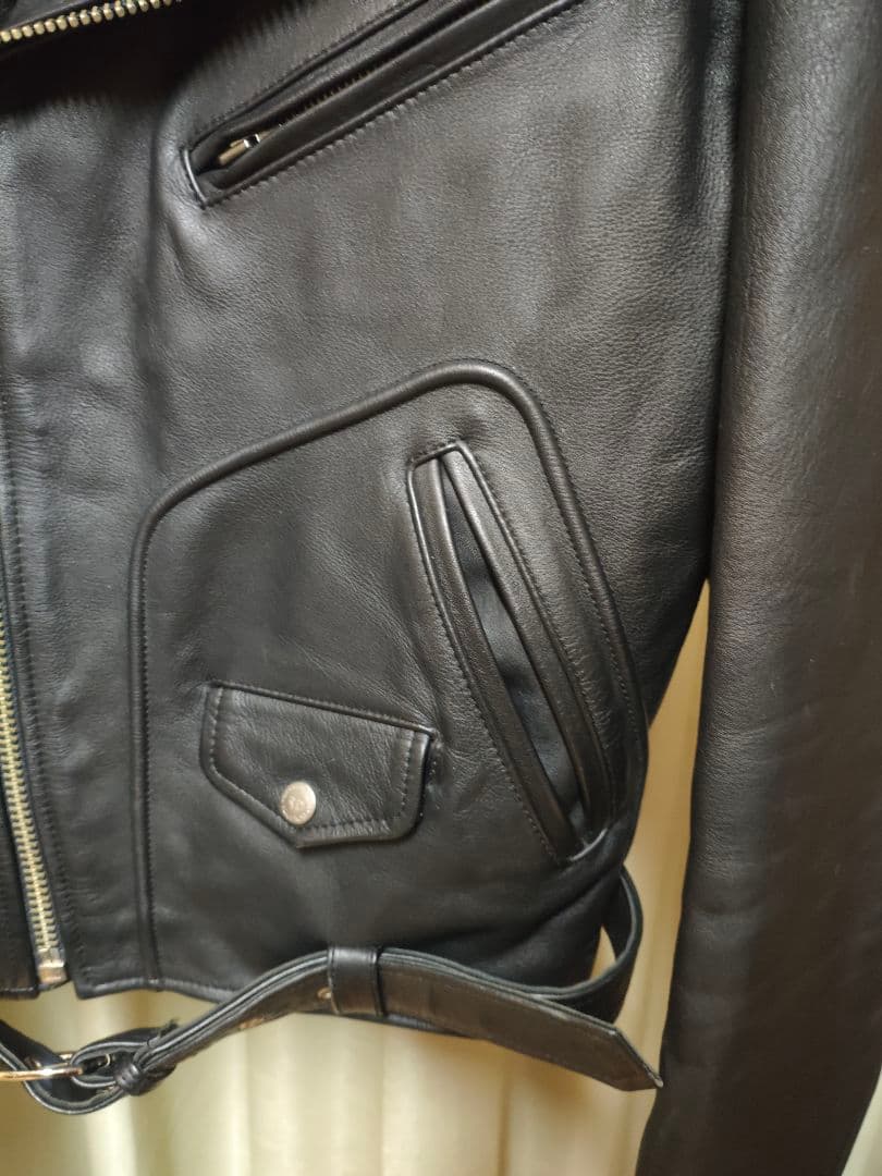 NANKAI ダブルライダース Dポケット XL 牛革 レザージャケット