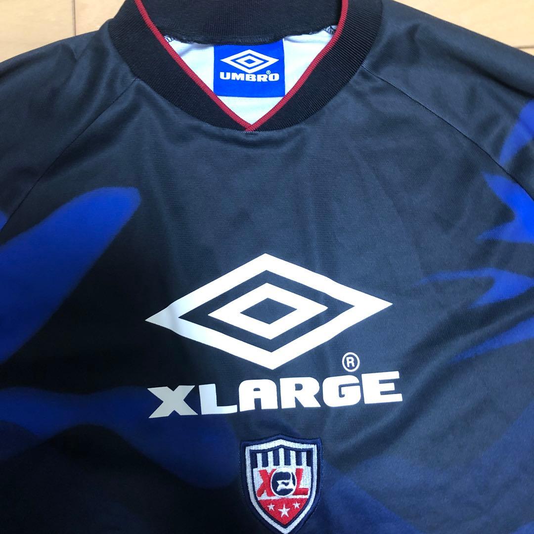 UMBRO XLARGE ネイビー/ブルー 長袖シャツ