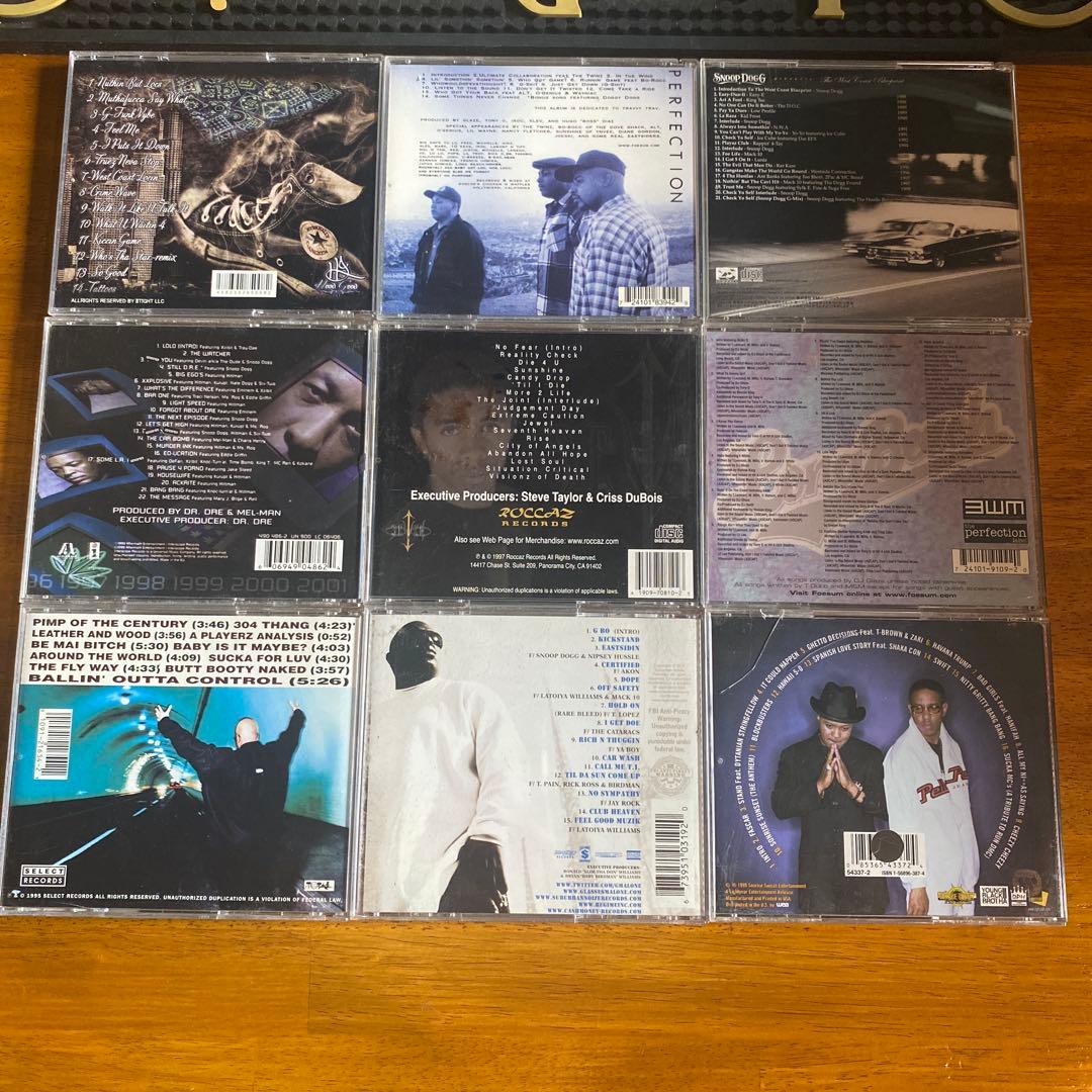 ヒップホップ CD 9枚セット