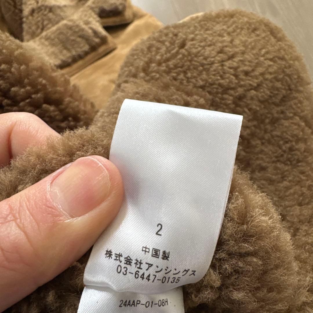 ジャケット・アウター A.PRESSE Mouton Coat 24AAP-01-08H