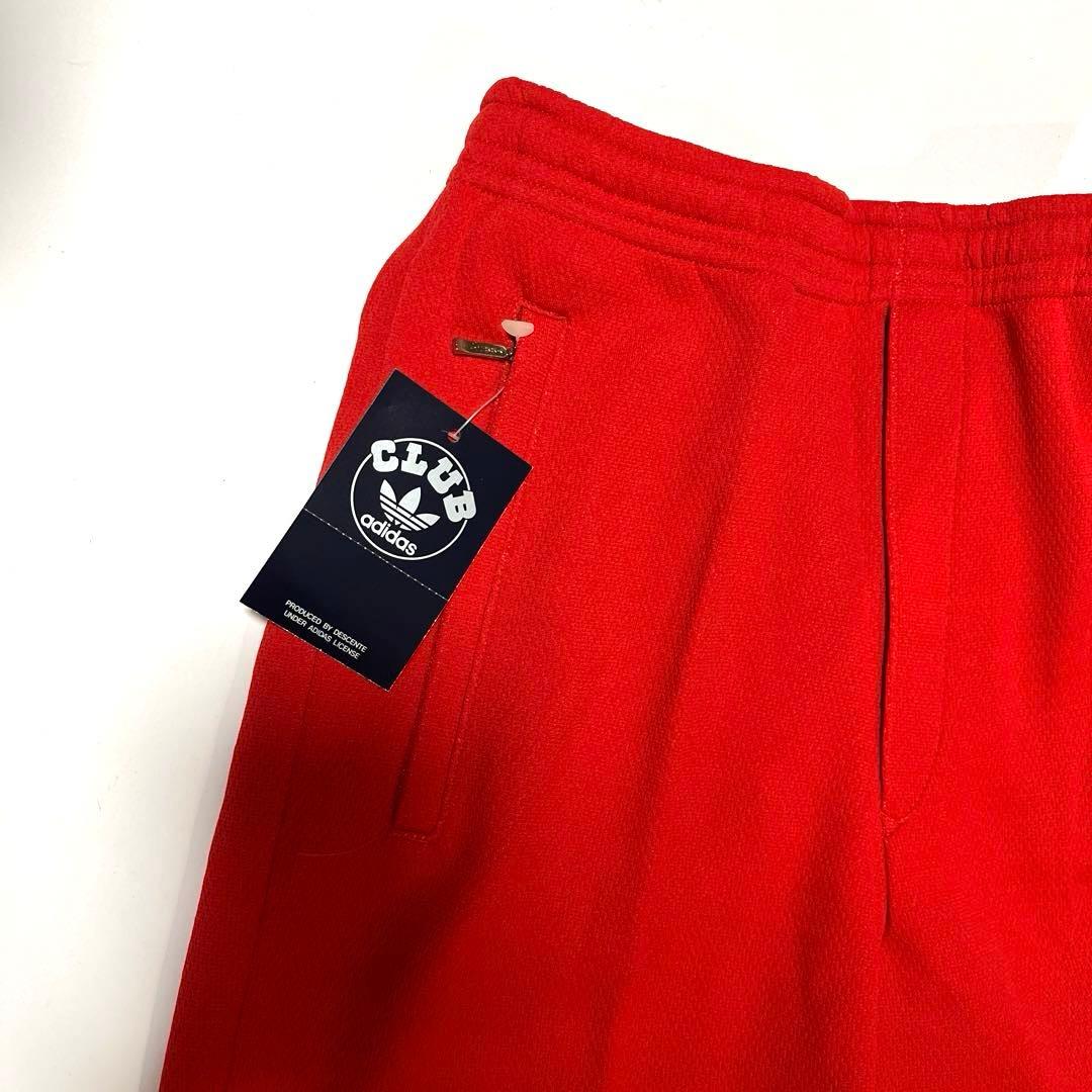 CLUB　adidas　デッドストック　トラックパンツ　ジャージ RED 箱付