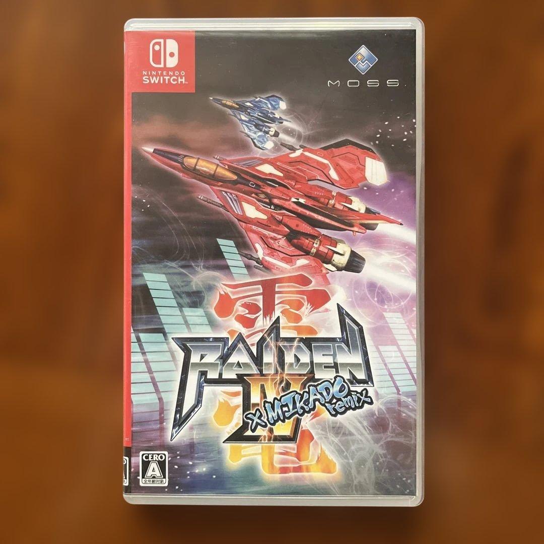 Switch雷電リミックスコレクション特装版+NOVA RAIDEN限定特装版