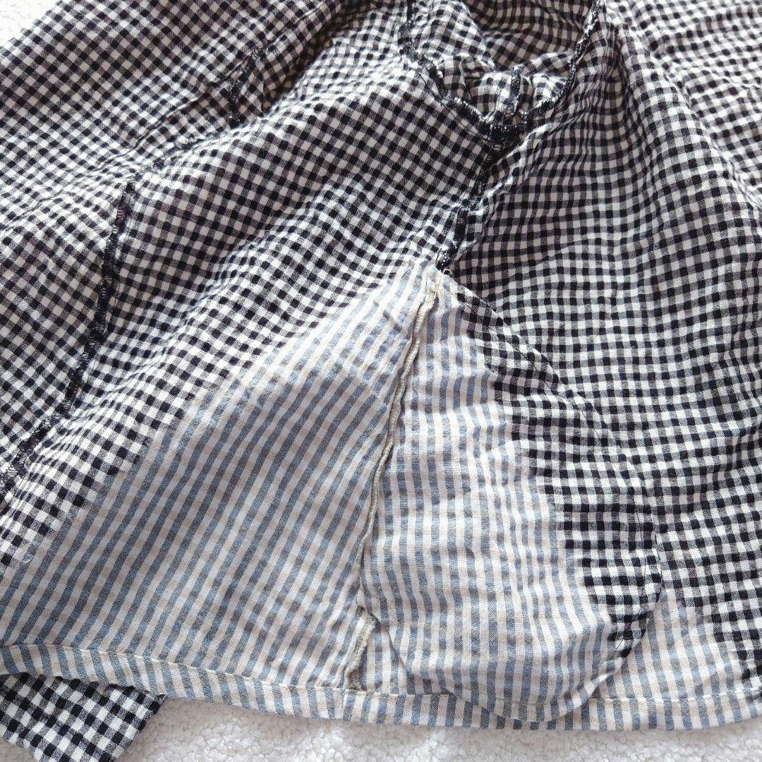 美品 慈雨 25SS ギンガム絞ジャケット
