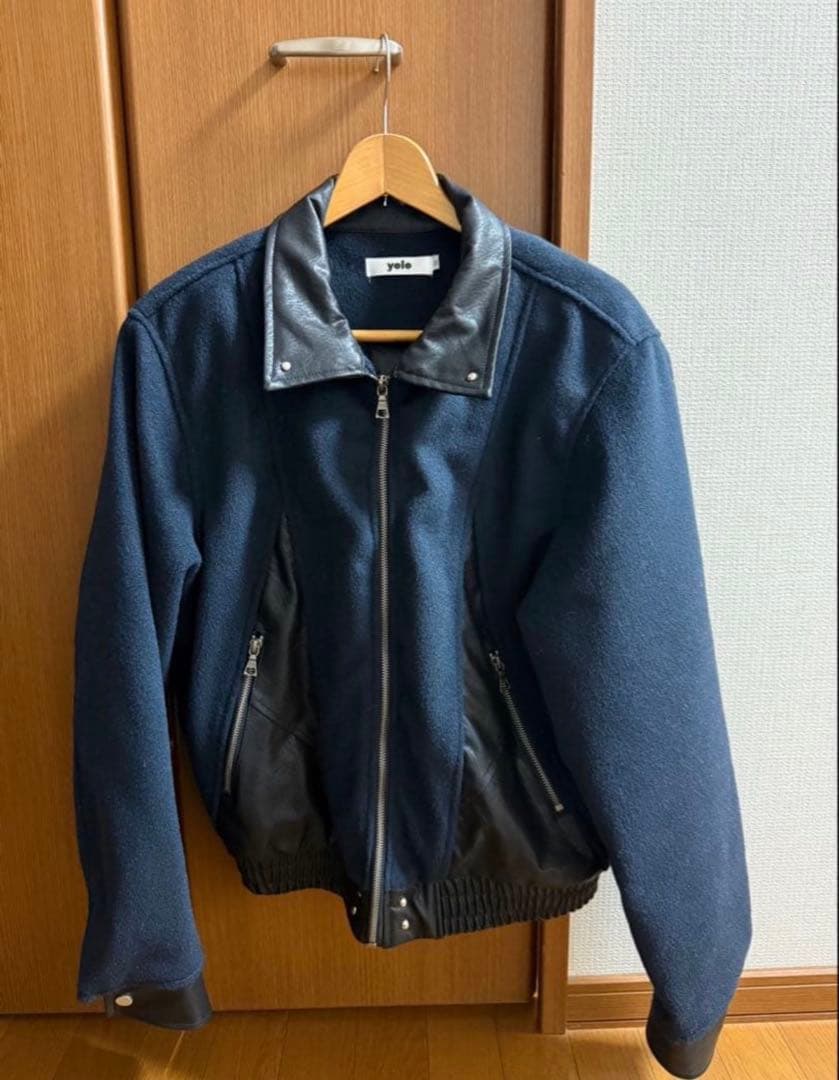 yoloポイントレザージャケット