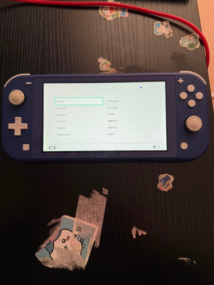 Nintendo Switch light 青色箱付き