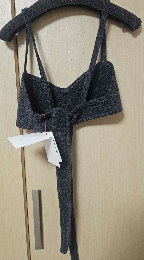 【タグ付き新品】6(ROKU) ウールカシミヤ ブラニット ビスチェ