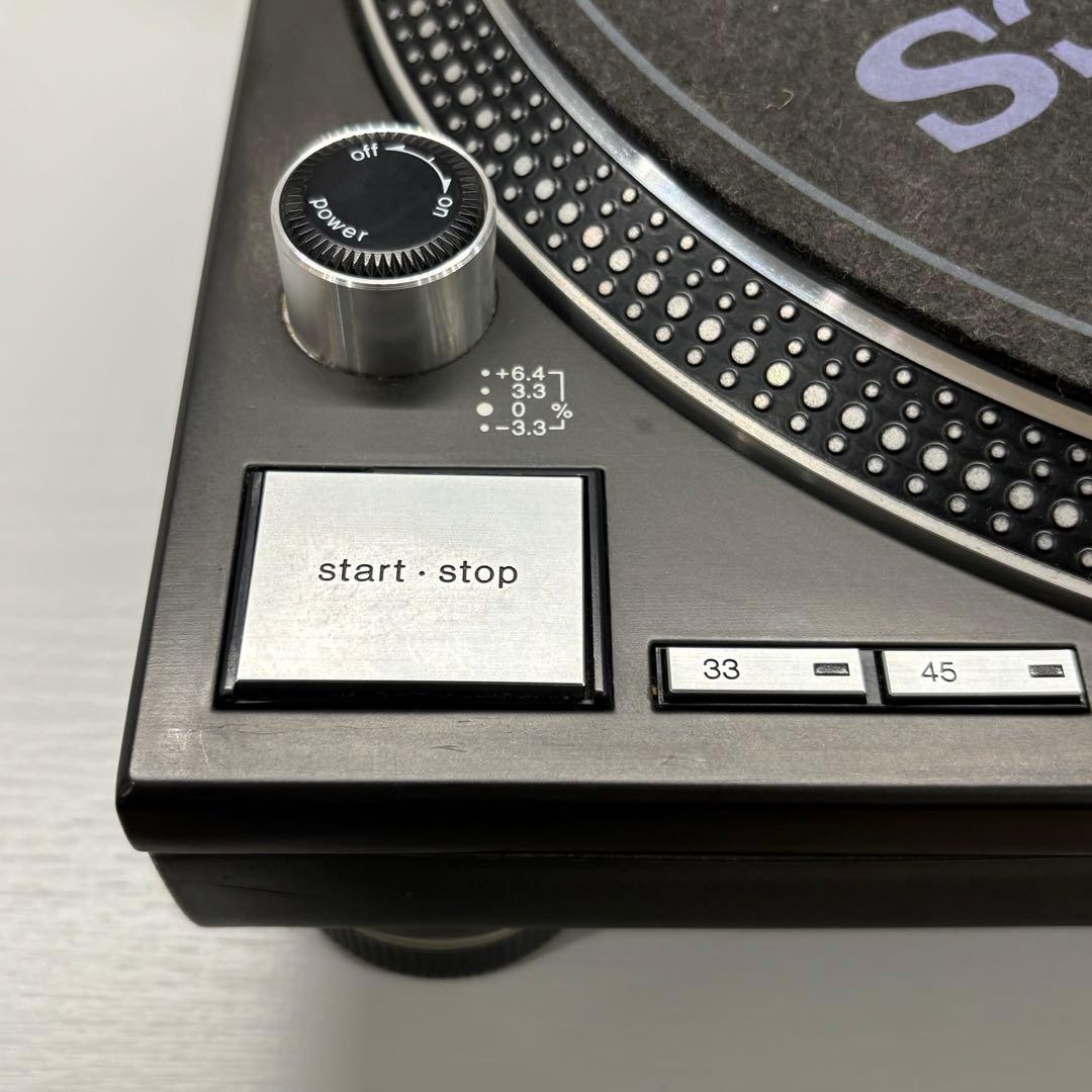 D*N様 Technics ターンテーブルSL-1200MK5ブラック2台セット