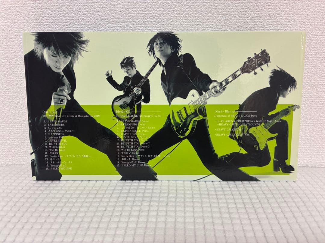 邦楽 GLAY HEAVY GAUGE Anthology 2CD+Blu-ray