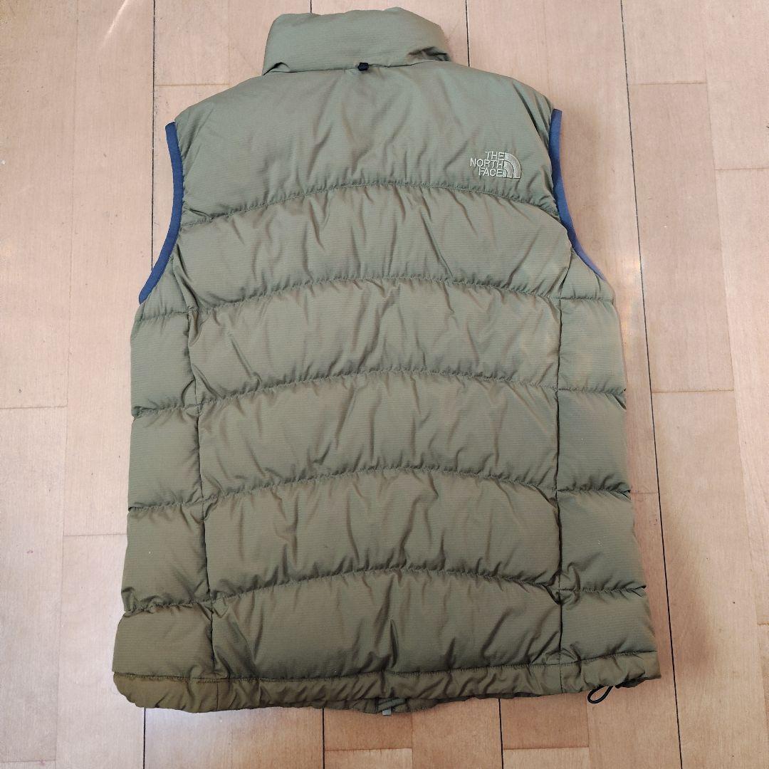 THE NORTH FACE カーキダウンベスト　レディースM