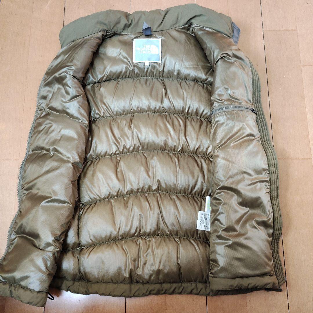 THE NORTH FACE カーキダウンベスト　レディースM