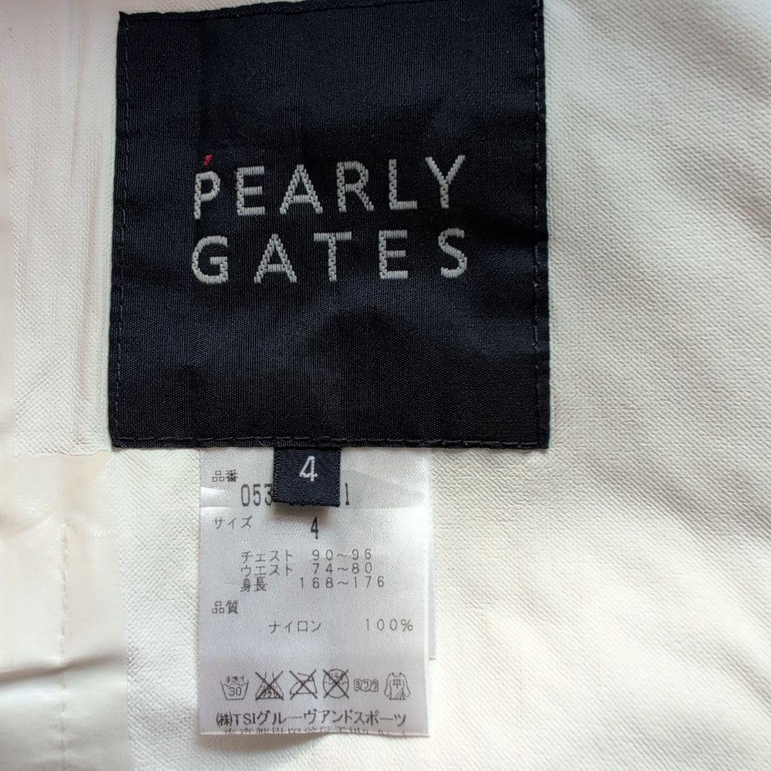 PEARLY GATES メンズレインウェア上下 4　キャップ付き