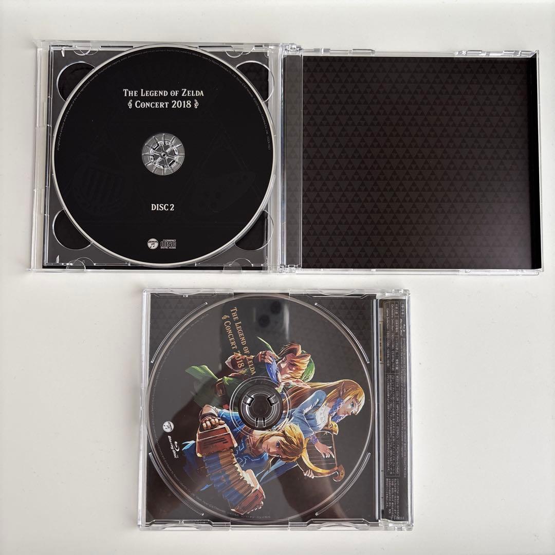 【美品】ゼルダの伝説コンサート2018 初回数量限定盤CD2枚組+Blu-ray