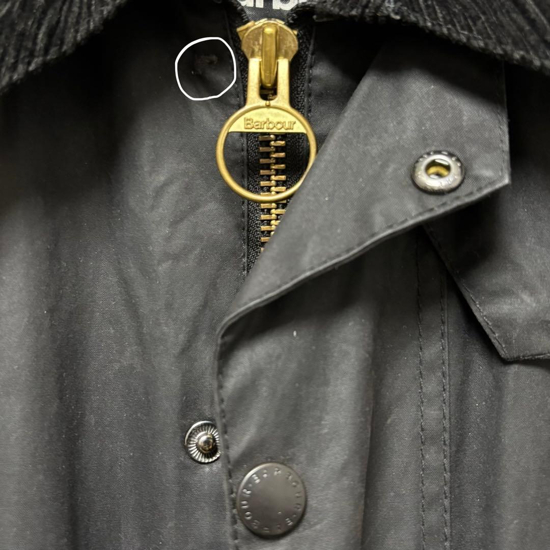 k*n様 超美品 Barbour ビュフォート オイルドジャケット 黒 L相当