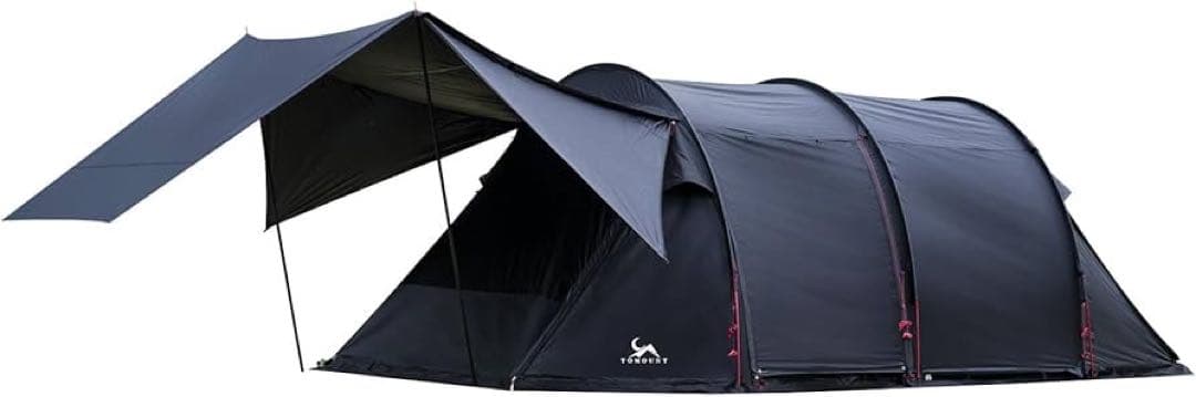 ⭐️極美品⭐️TOMOUNT 2ルームトンネルテント 3〜4人用