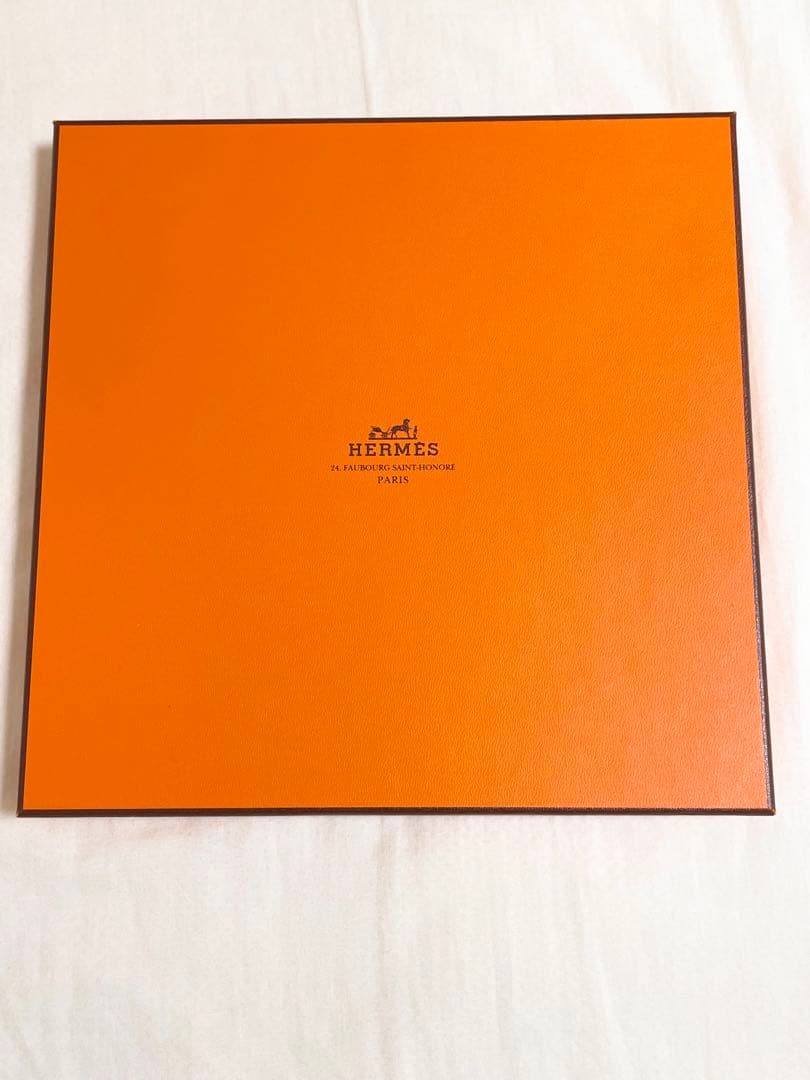 【希少！美品！】HERMES エルメス　カレ45 深海　ブルー