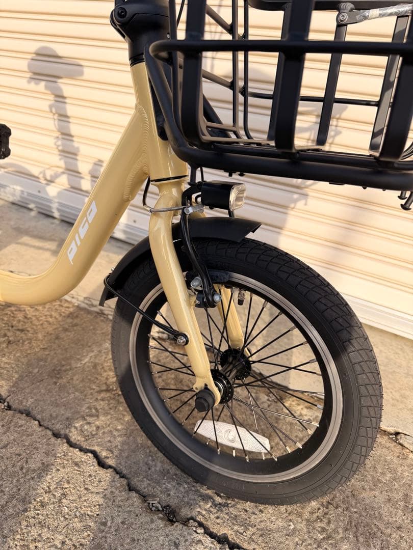 VELMO PICO 電動アシスト自転車 前方バスケット付き