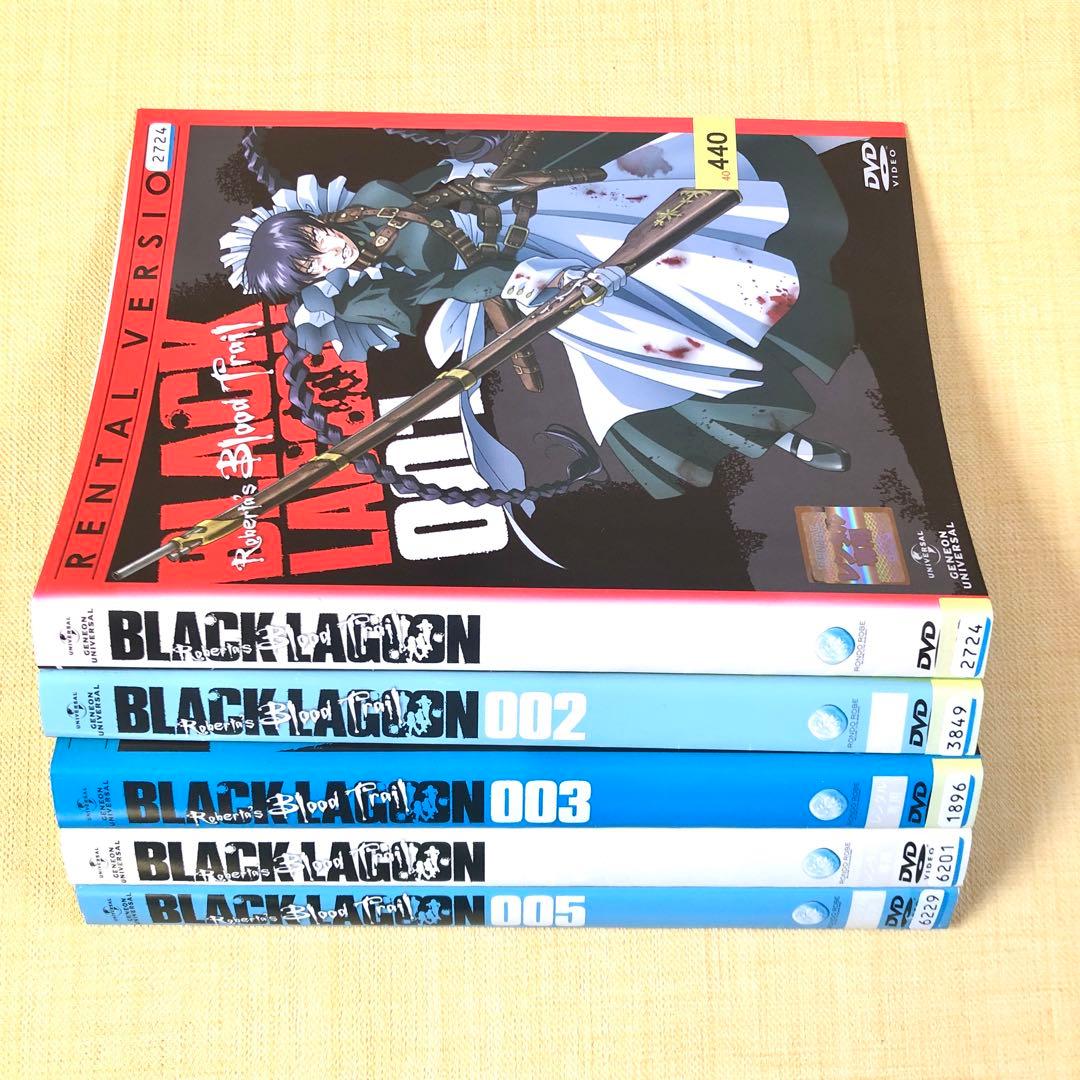 BLACK LAGOON ブラック ラグーン 全17巻 DVD