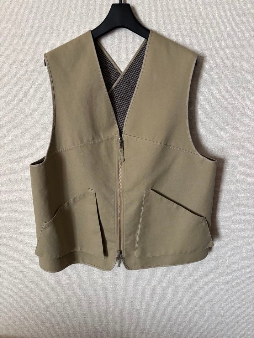 OLDJOE BONDING DUCK FILED VEST ベスト