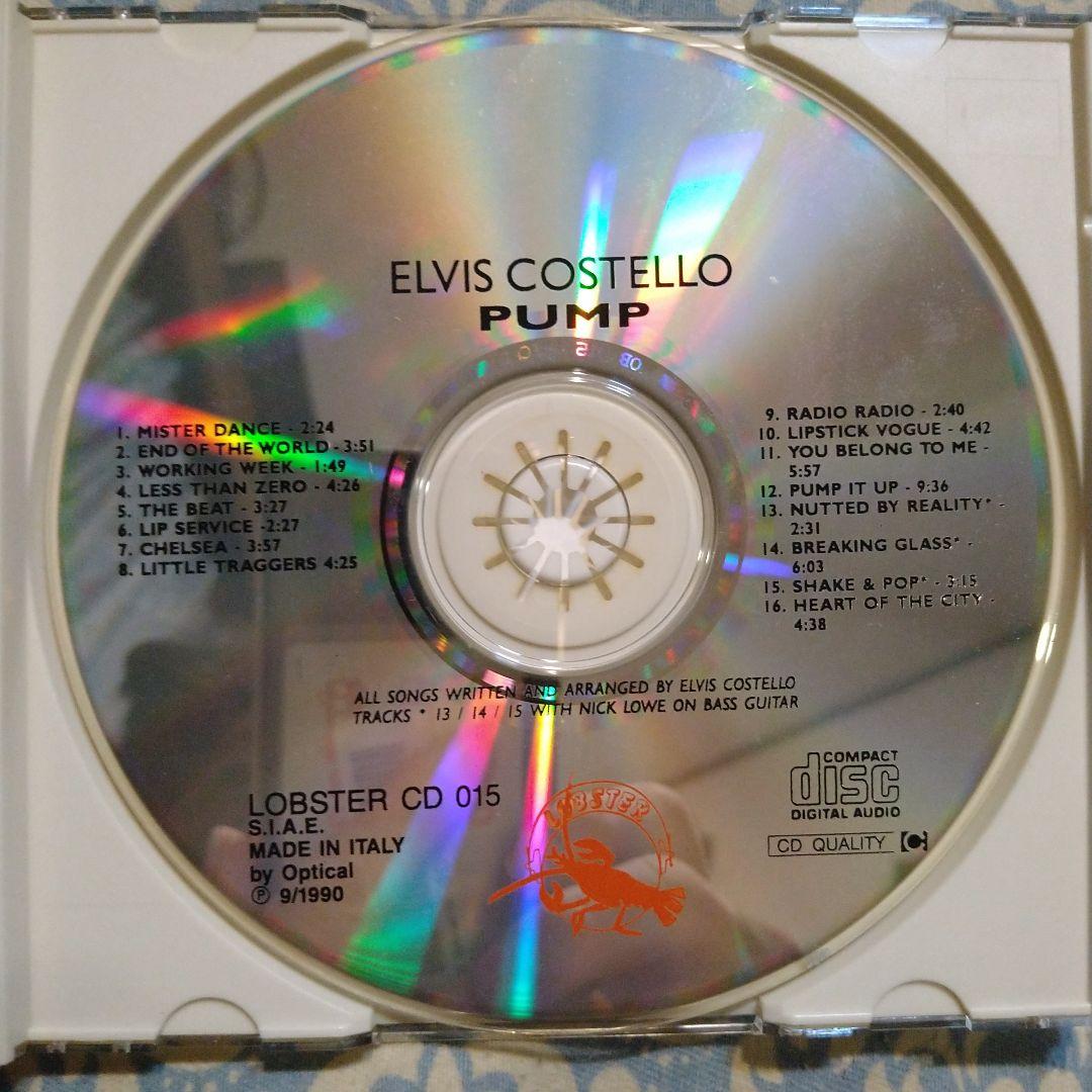 洋楽 ELVIS COSTELLO - PUMP / 1978 Live
