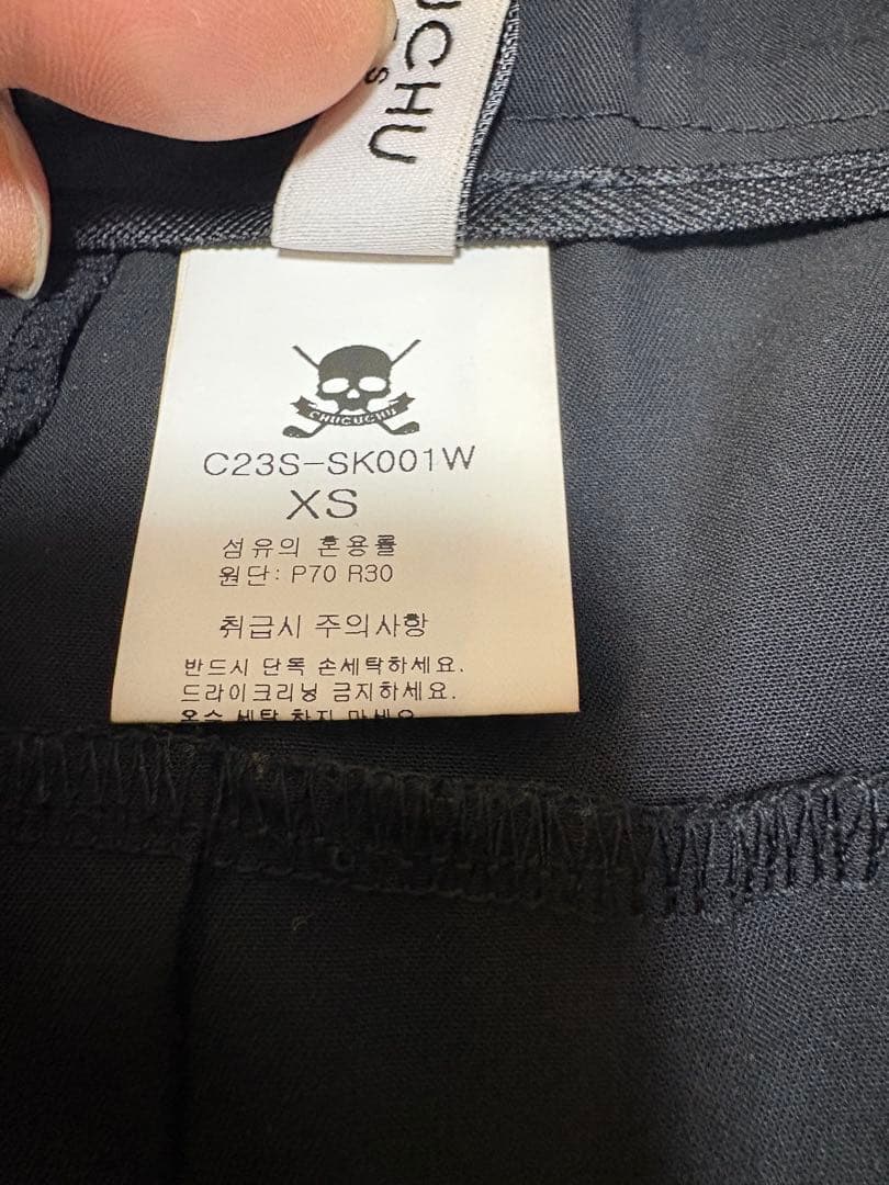 CHUCUCHU SPORTS ゴルフ　レディーススカート インナーパンツ付き