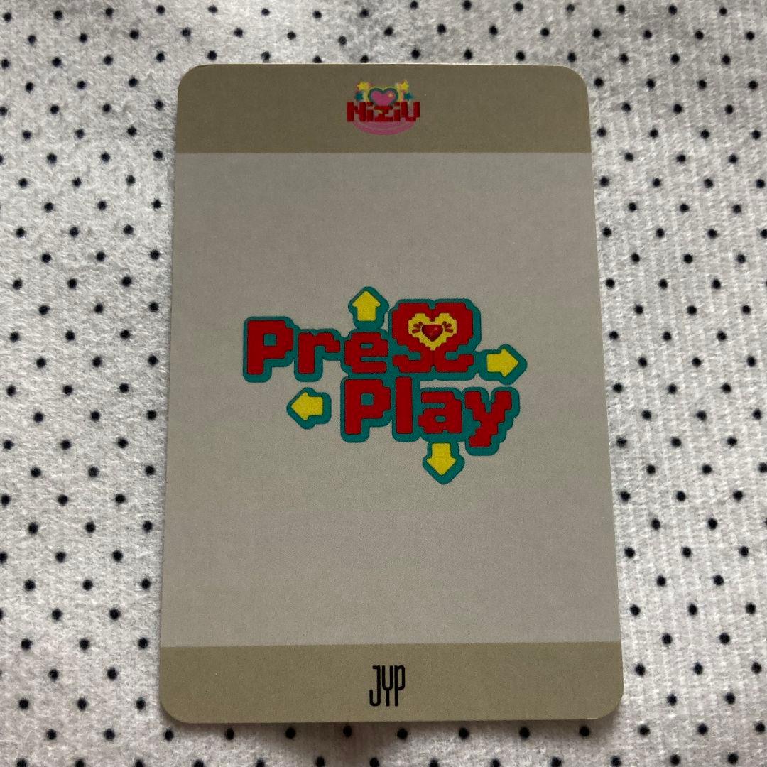 NiziU PressPlay 2週目 ミイヒ 限定 韓国 サノク トレカ