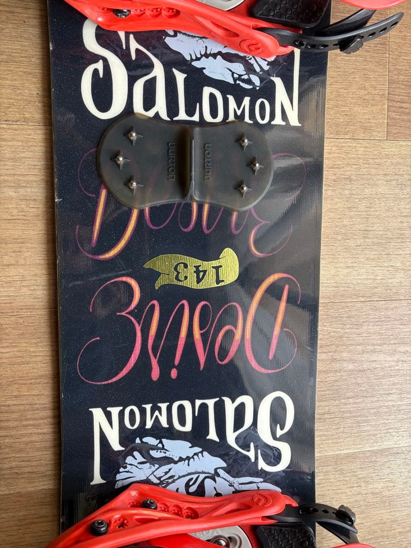 Salomonスノーボード143cmFLUX バインディング ボードケースセット