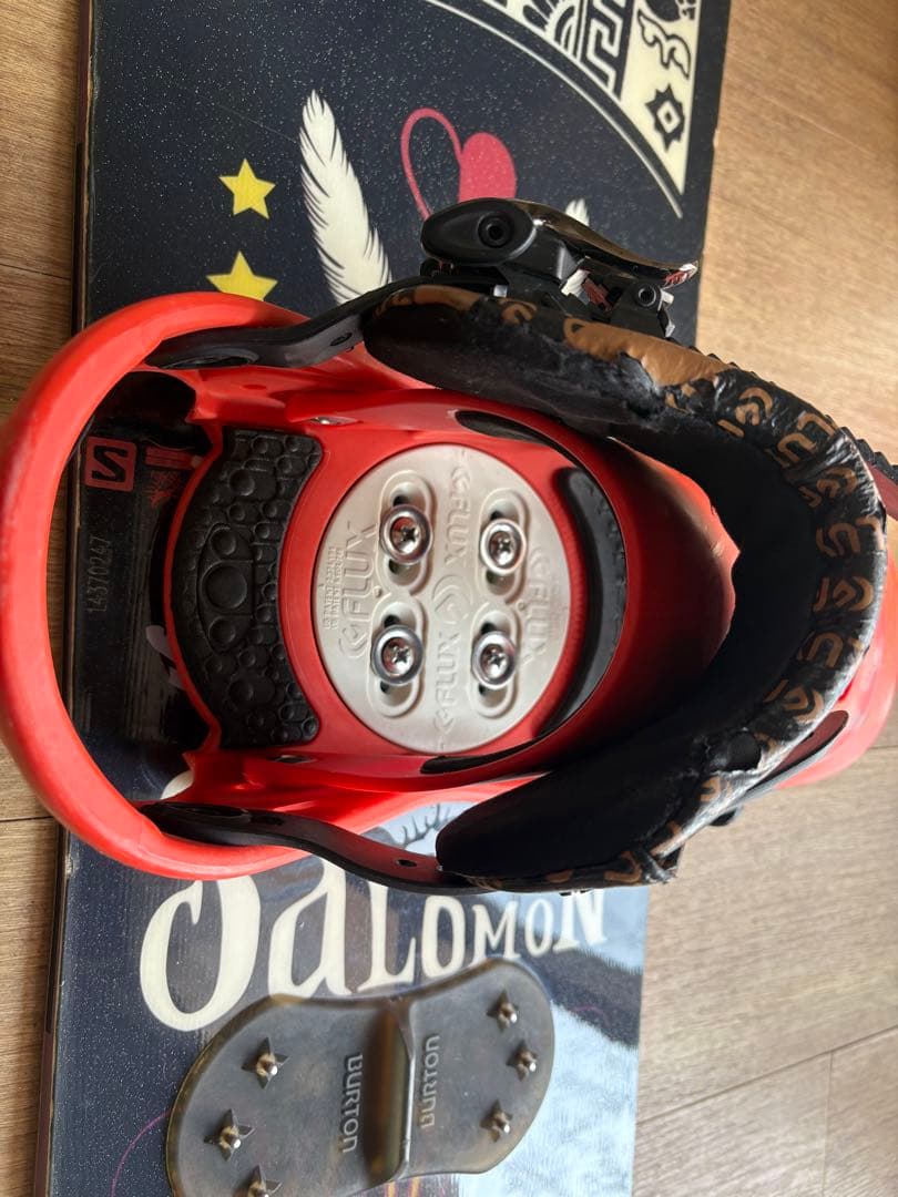 Salomonスノーボード143cmFLUX バインディング ボードケースセット