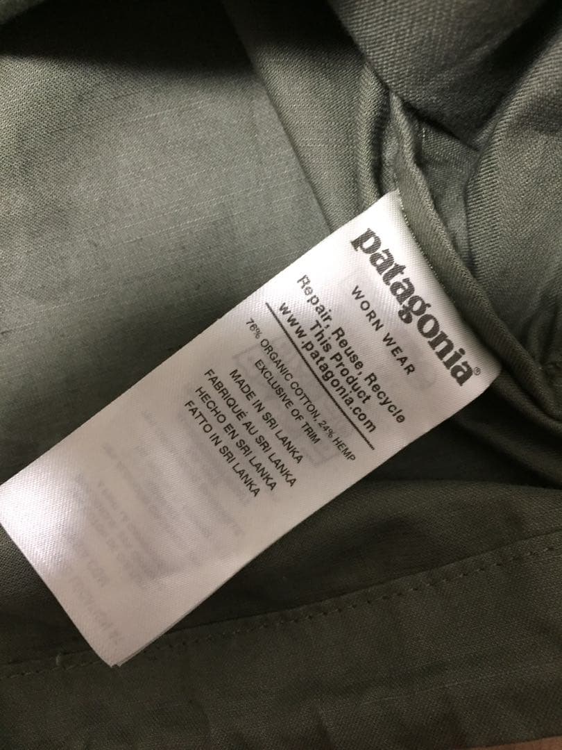 Patagoniaヘンプコーチジャケット