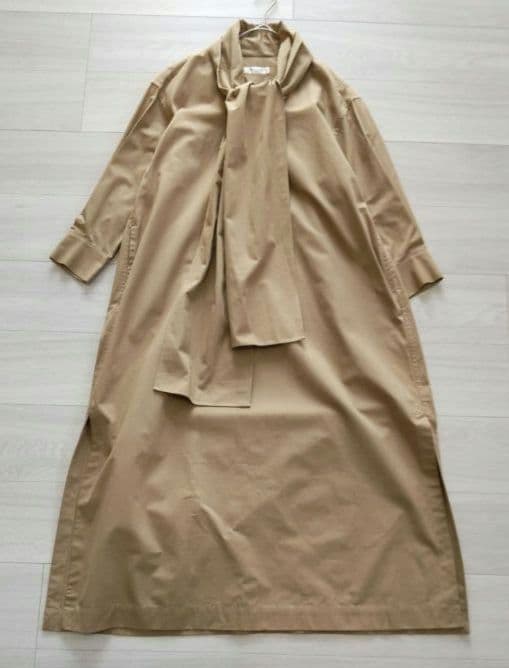 【新品未使用】Demi-Luxe BEAMS シルク コットン リボンワンピース