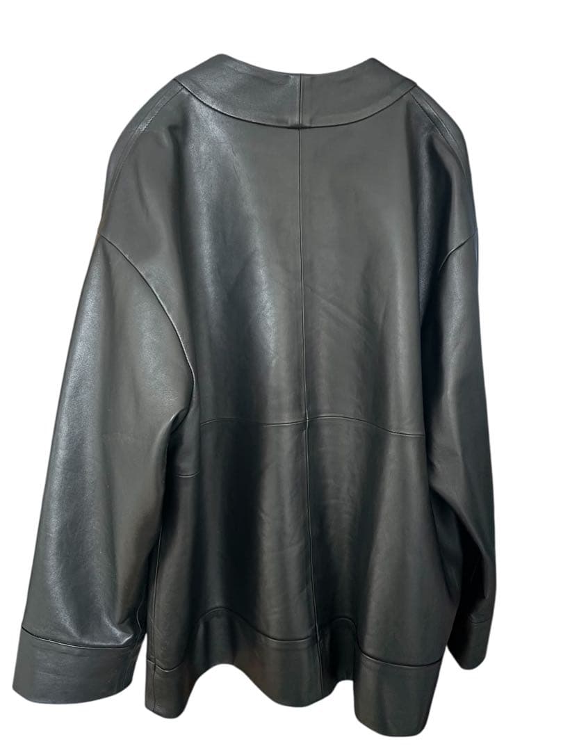 ジャケット・アウター POSTELEGANT Lamb Leather Cardigan