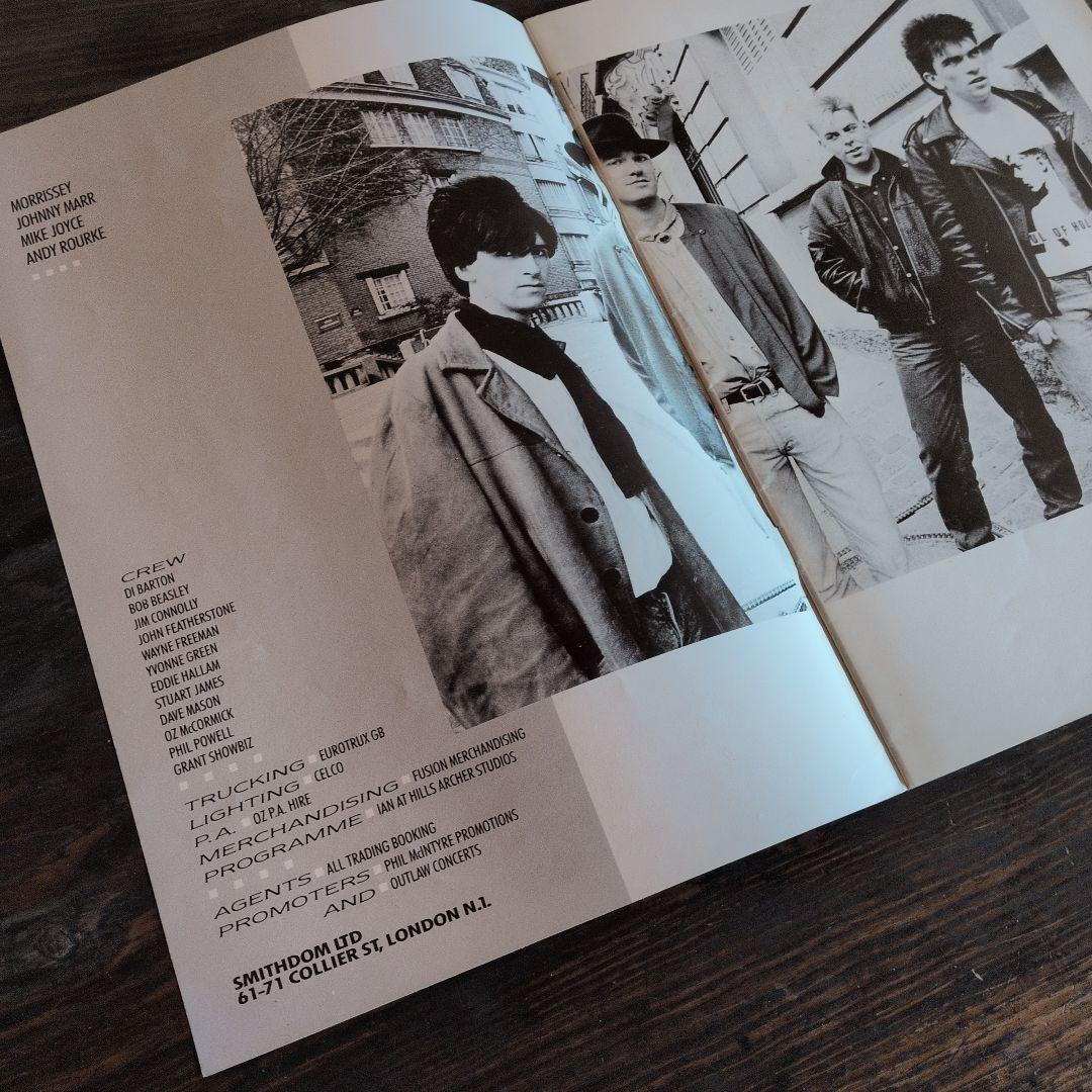 THE SMITHS MEAT IS MURDER ツアーパンフレット
