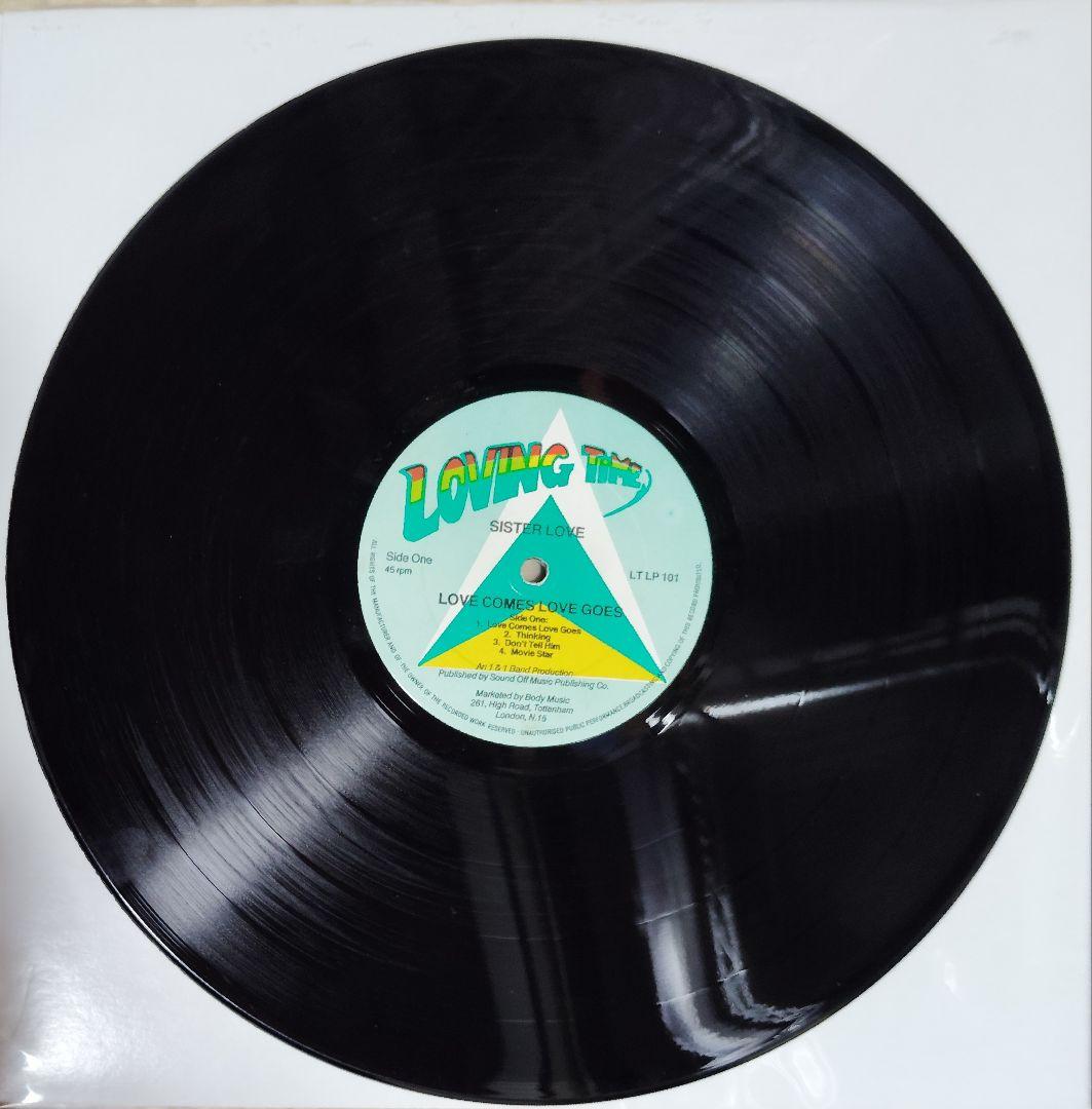 洋楽 SISTER LOVE LOVE COMES LOVE GOES LP