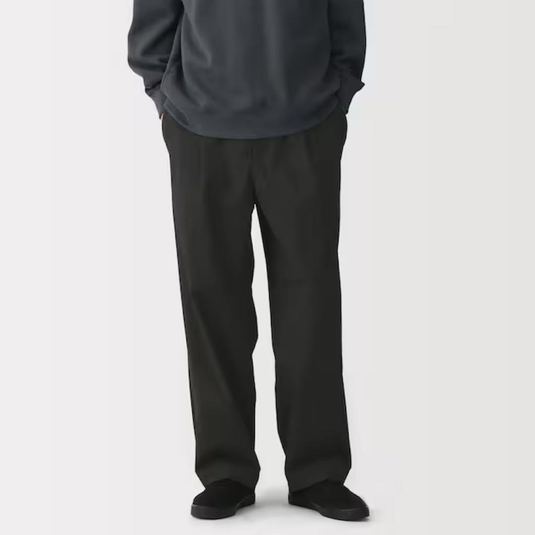 無印良品　紳士　乾きやすいブルゾン　ワンタックワイドパンツ　セットアップ