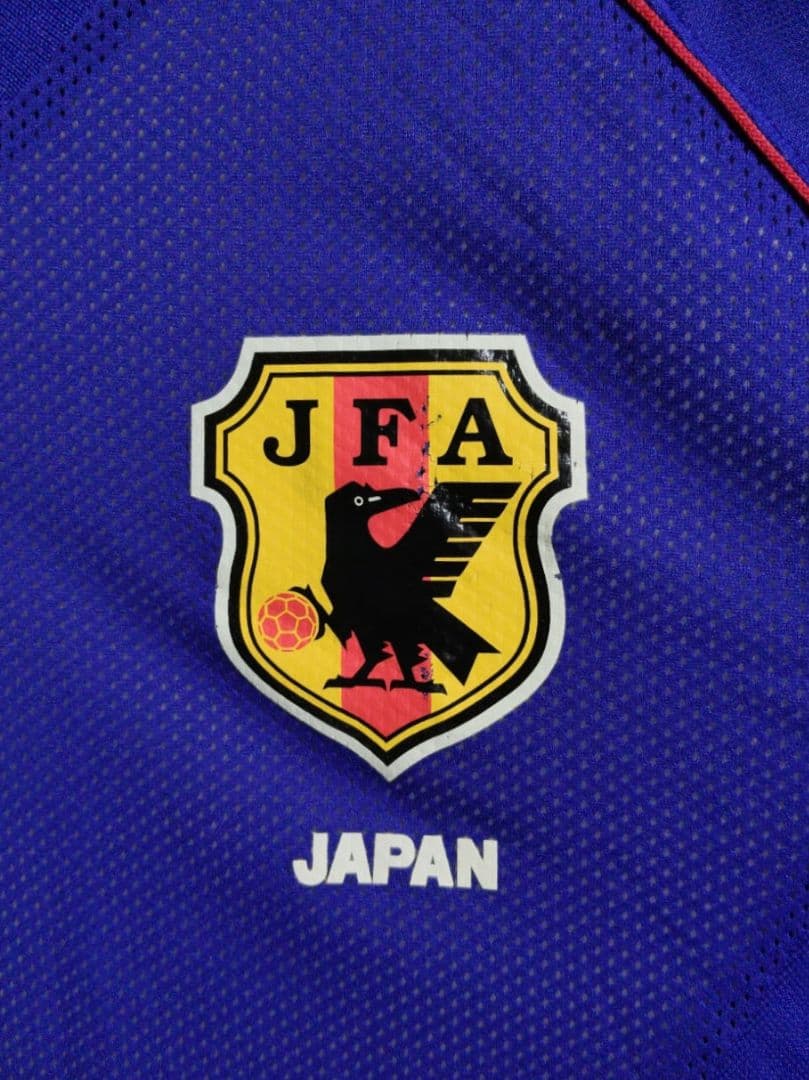 新品 サッカー日本代表ユニフォーム 2002年日韓ワールドカップ ジャパンブルー