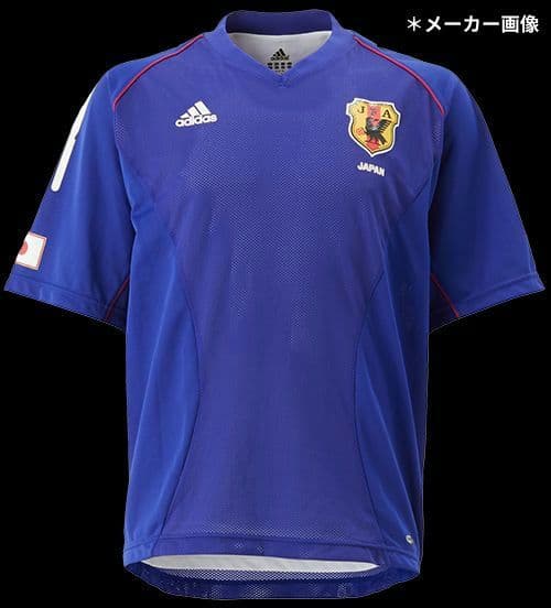 新品 サッカー日本代表ユニフォーム 2002年日韓ワールドカップ ジャパンブルー