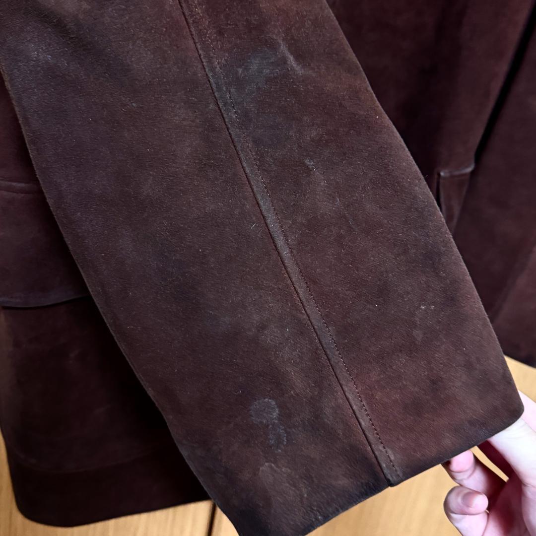 40-50s BURBERRYS PARIS suede jacketフランス製