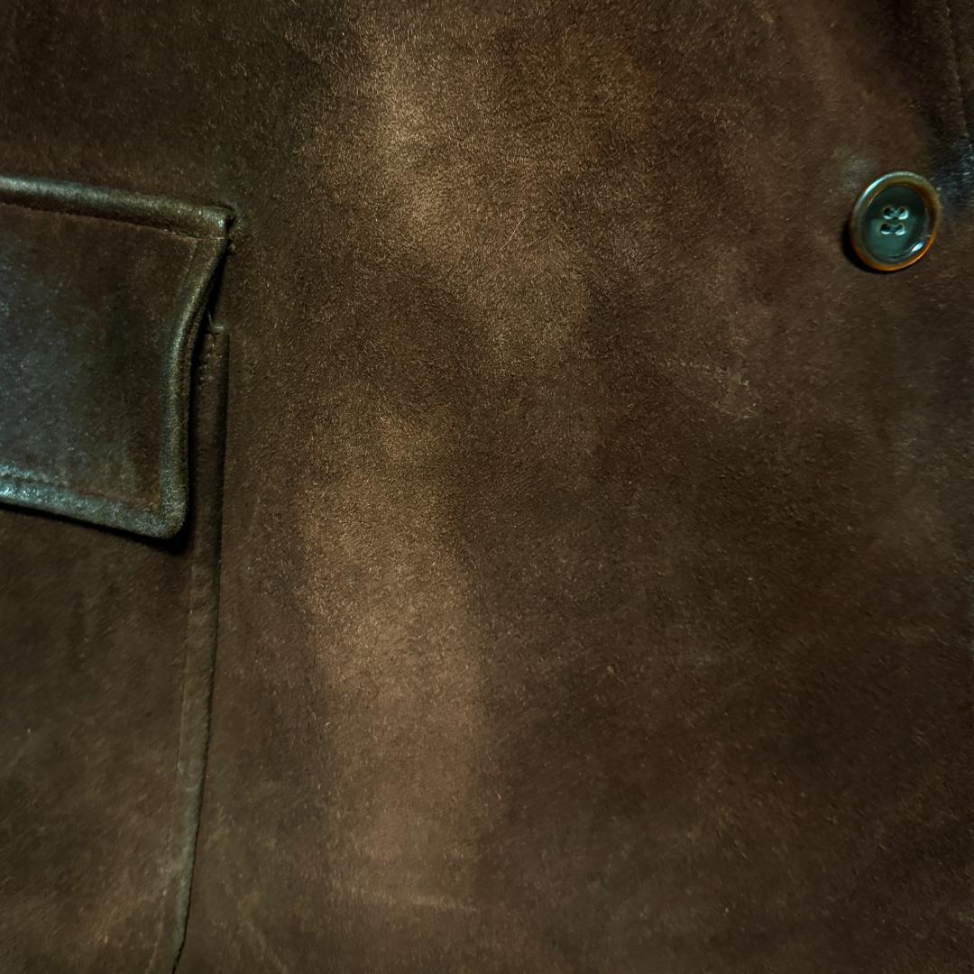 40-50s BURBERRYS PARIS suede jacketフランス製
