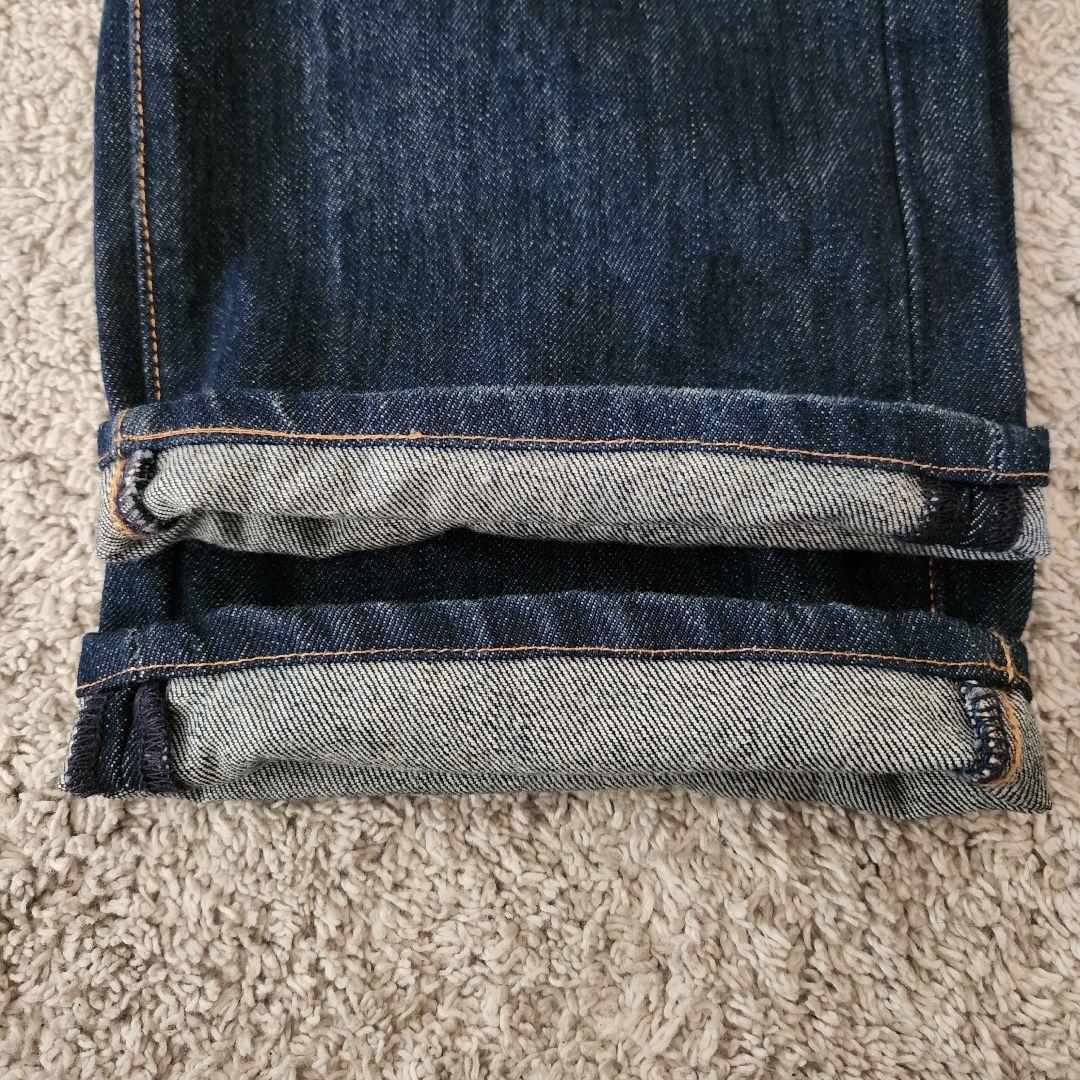 【濃紺】Levi's 505 USA製 W34 ホワイトオーク コーンデニム