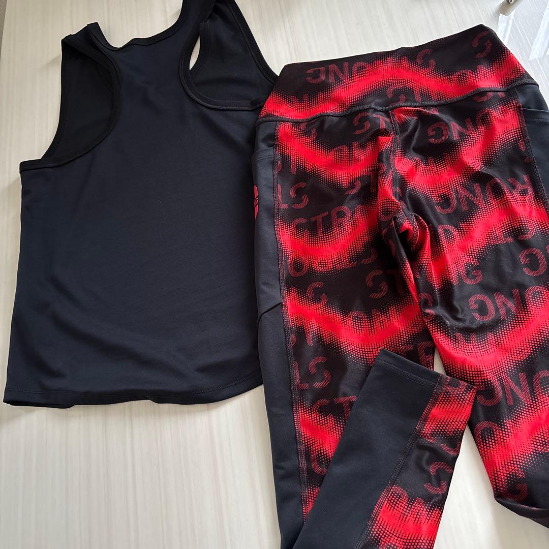 【正規品】strong nationのset(タンクxs・レギンスs)