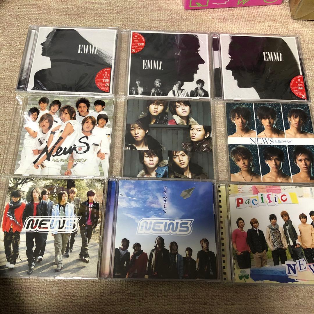 NEWS 歴代シングル アルバムまとめ売り CD DVD 初回限定盤 90枚以上