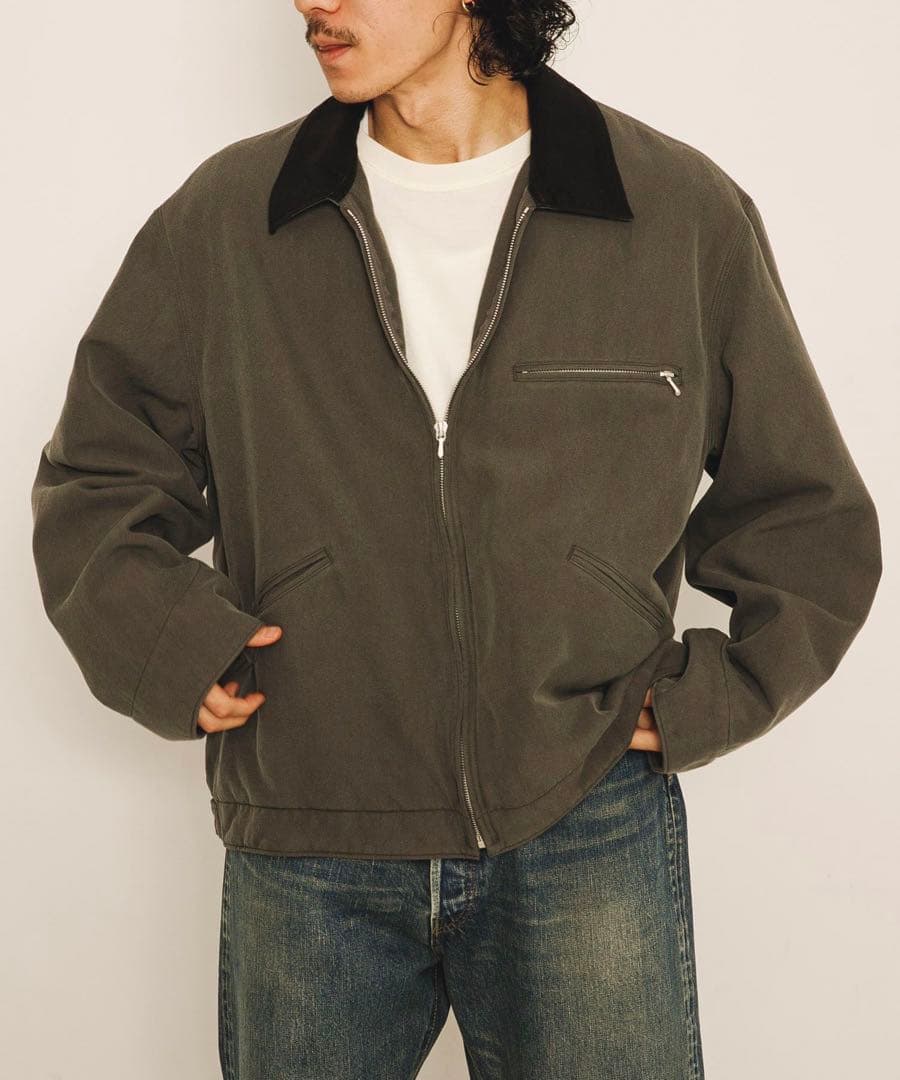 ジャケット・アウター Vintage Silk Cotton Detroit Jacket