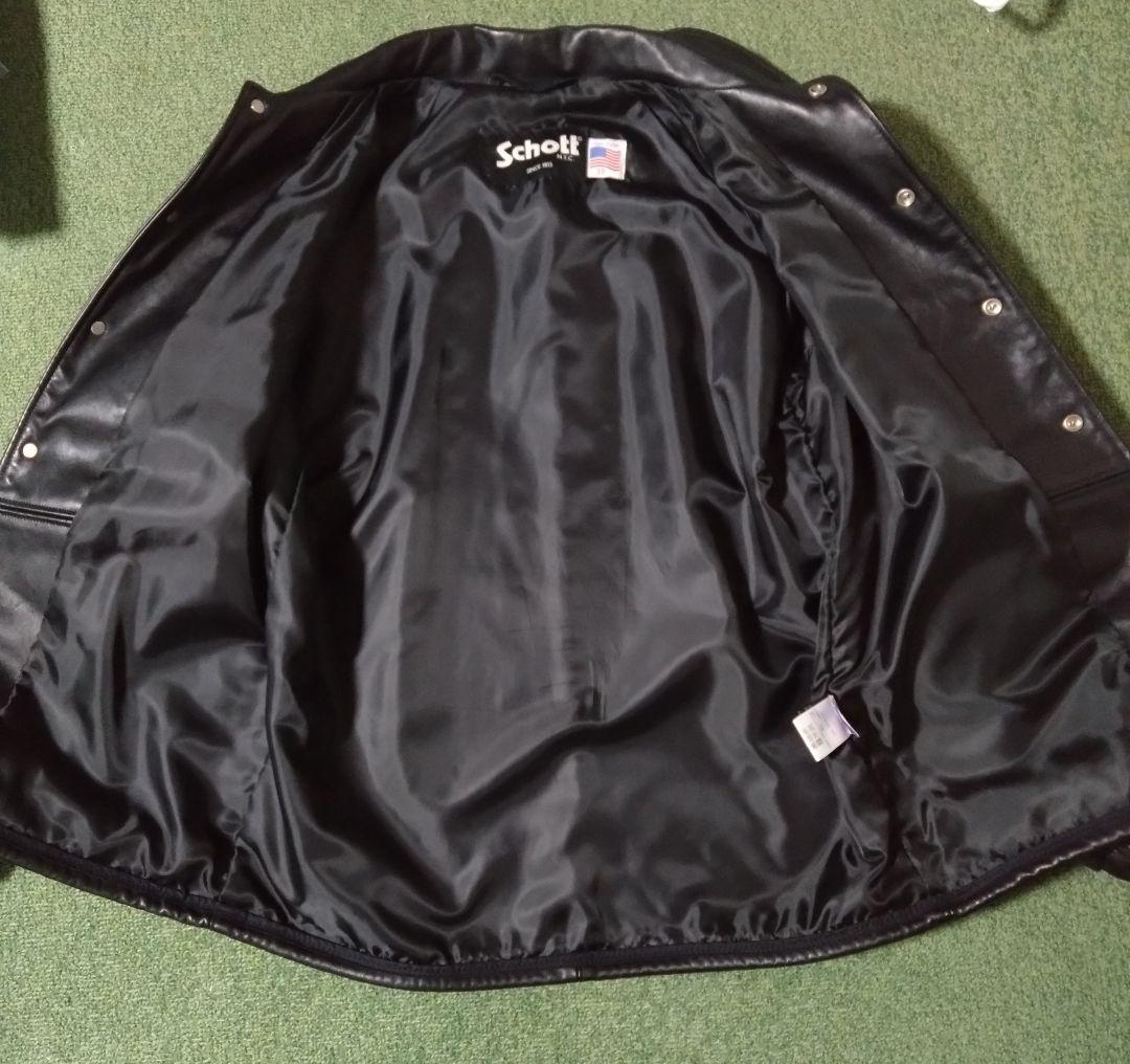 新品未使用　Schott　カウハイド　レザー　コーチジャケット