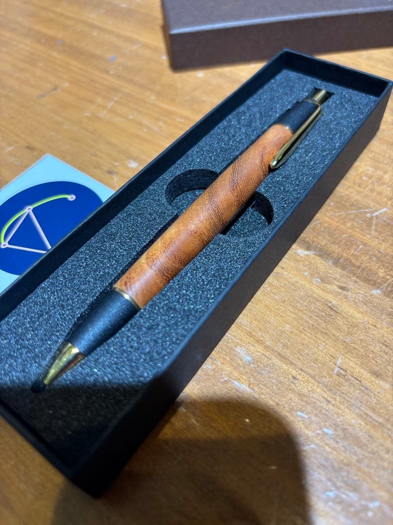 あけぼの工房　欅　真鍮　シャープペンシル　木軸ペン　ケヤキ