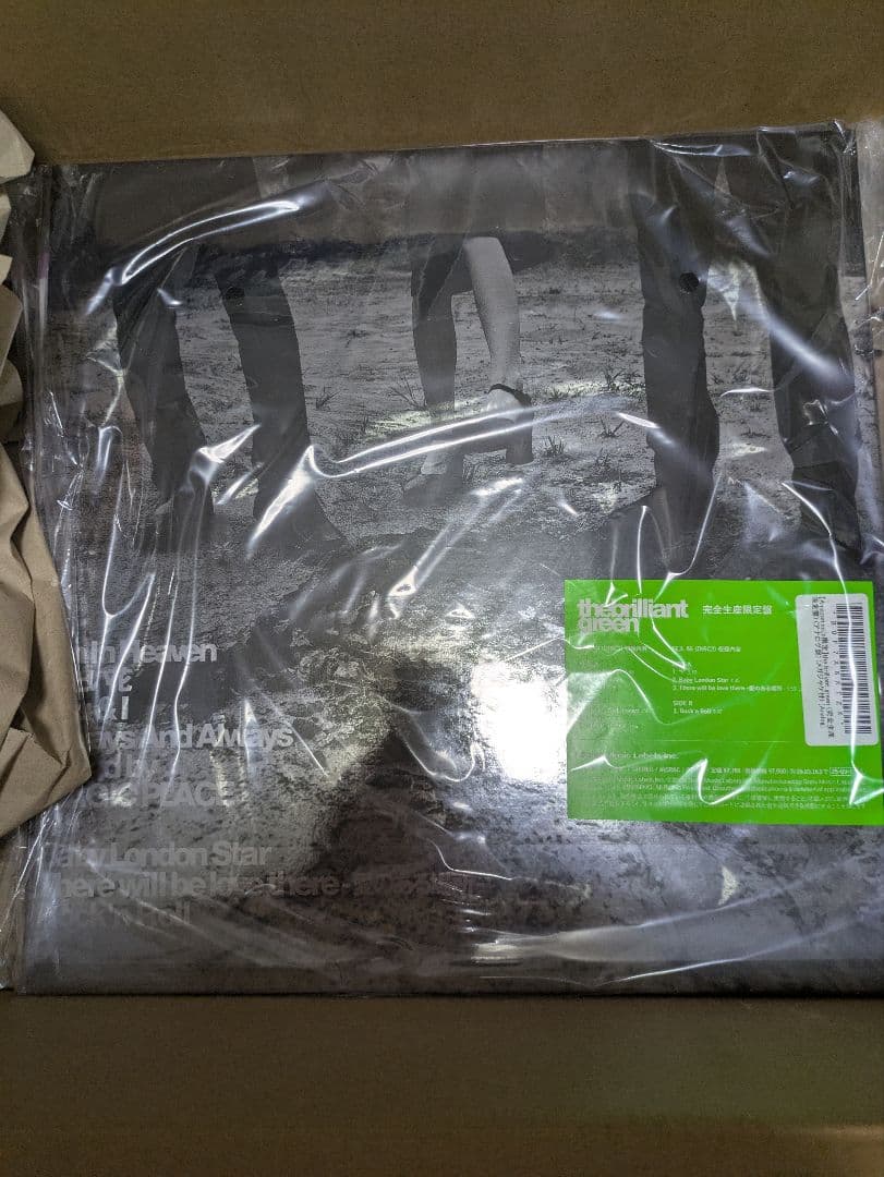 新品 レコード ブリリアントグリーン