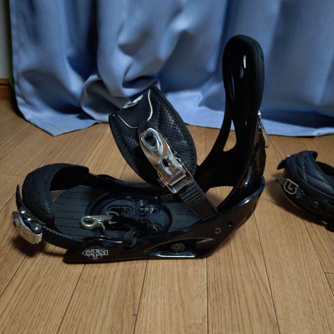 BURTON CUSTOM ブラックビンディングМサイズ