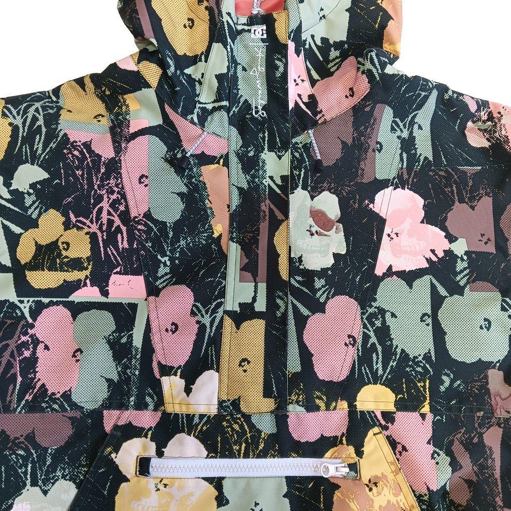 DC コラボ Andy Warhol スノボウェア 限定 アノラック 美品 S